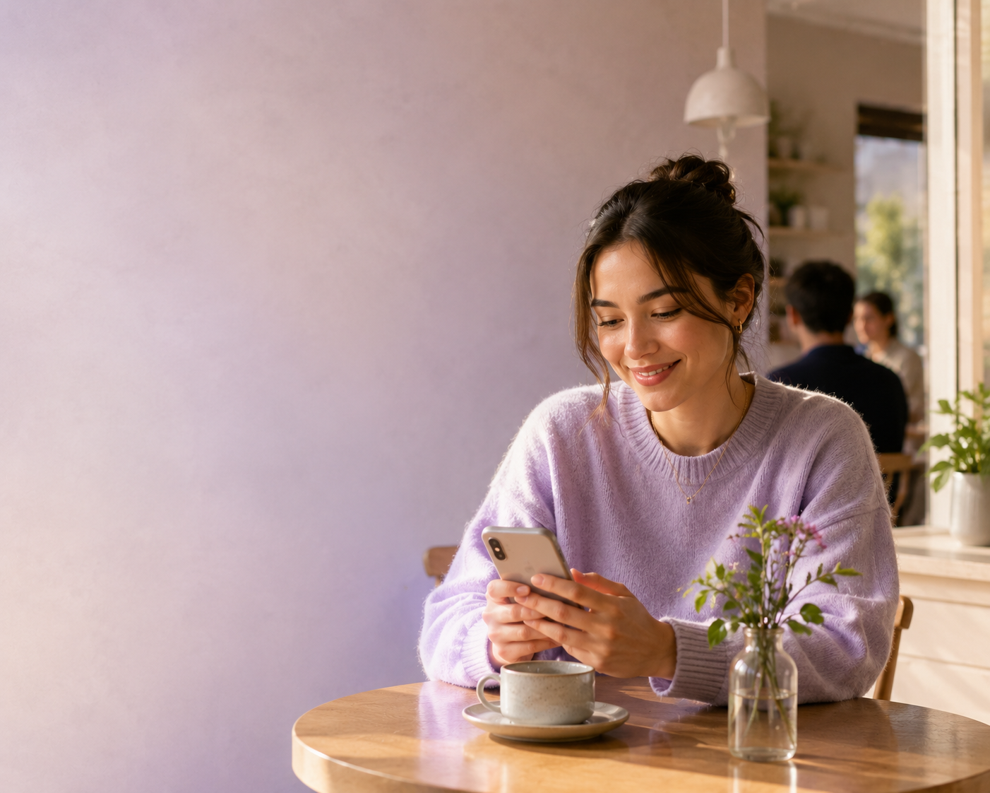 VAAMI customers collaborating with voice AI on a tablet